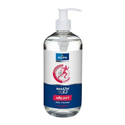 ALPA masážní olej HŘEJIVÝ - 500 ml