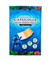 Capsicolle bylinná chladivá náplast 12 x 18 cm