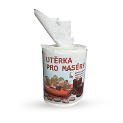 Utěrka pro MASÉRY 1vrstvá 17cm/60 útržků/bez dutinky