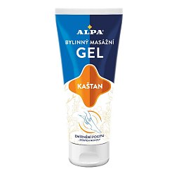 ALPA gel KAŠTAN – bylinný masážní 100 ml