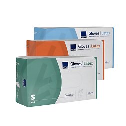 Rukavice Latex, nepudrované, 100 ks/bal.