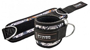 POWER SYSTEM Kotníkové adaptéry na posilování Ankle Straps Camo